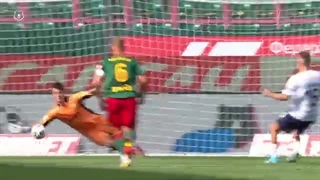 Khudakov _s save in the game against krylia sovetov