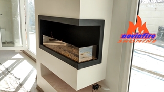 شومینه گازی کنج