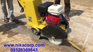 فروش دستگاه کاتر آسفالت بر- نحوه روشن کردن کاتر آسفالت بر