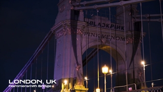 آپدیت یوتیوب بلک پینک با کمپین Light up the pink (شهر هایی که به افتخار کامبک Pink Venom به رنگ صورتی در اومدن) +توضیحات