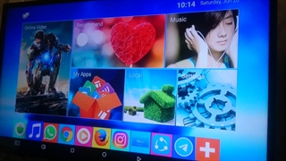 منوی اندروید باکس پرفروش R69