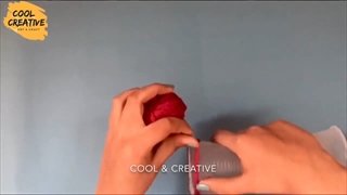 ساخت گلدان با ظروف یکبارمصرف