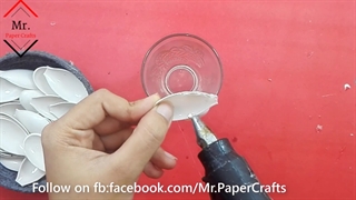 ساخت چراغ خواب با قاشق