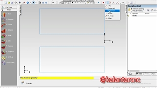 تراشcnc+ گوشه ای از آموزش فیچرکم