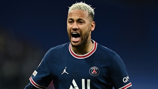 گل نیمار از روی نقطه پنالتی به موناکو و صحنه خطا ( 6 شهریور 1401 )