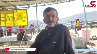 گفتگوی جالب با مرد قاطردار در دماوند با تسلط به زبان انگلیسی