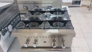 اجاق گاز صنعتی 4 شعله رومیزی