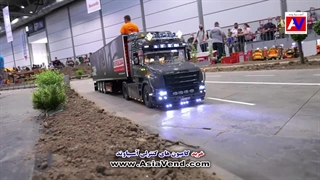 تریلی کنترلی - دیدنی ترین کامیون های آرسی
