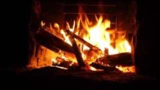 آتش شومینه با موزیک آرامش بخش ویولن