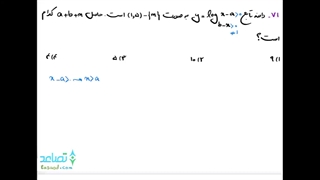 ویدیو 23 دامنه تابع :  دامنه تابع لگاریتمی 2