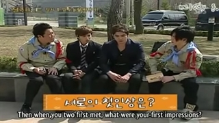 برنامه Intimate Note با حضور گروه سوپرجونیور پارت4 با زیرنویس فارسی