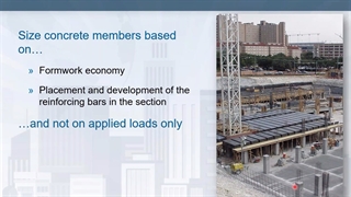 ACI Webinar: Constructability Series: Design and Detailing of Steel Reinforced Concrete Structural Members