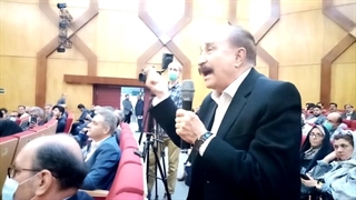 مهندس خان بلوکی رئیس اتاق تعاون استان تهران در آیین اختتامیه یازدهمین جشنواره ملی تعالی مدیریت تعاونی