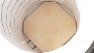 نحوه قرار دادن صفحه داخل کوره