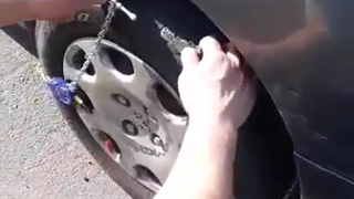 نصب زنجیرچرخ ضربدری کینگ اسپرت