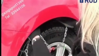 آموزش نصب زنجیرچرخ ضربدری کینگ اسپرت