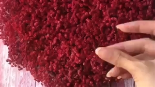 دسته گل قلبی