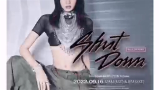 فوتو تیزر لیسا بلک پینک برای آهنک shut down