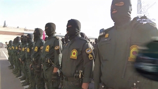 گشت ویژه پلیس برخورد با جرائم خشن تهران بزرگ در ستاد فرماندهی انتظامی تهران بزرگ فاتب