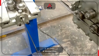 خط تولید میلگرد زیگزاگ