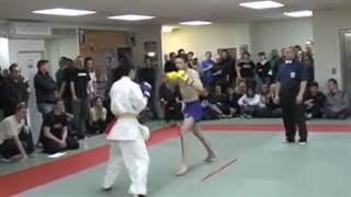 فایت کیک بوکسینگ و کاراته kickboxing vs Karate