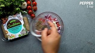 طرز تهیه ساندویچ با سالاد شیرازی