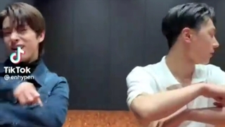 تیک تاک انهایپن (enhypen) با آهنگ permission to dance بی تی اس