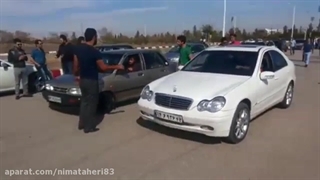 کورس گذاشتن پراید و بنز Benz vs. Pride