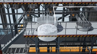 فیلم خط تولید رنگ در یک کارخانه چینی | اوربیتال