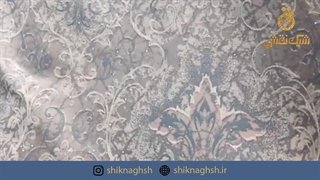 پرده ساتن پتینه کد 5745