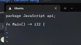 Carbon Lang Beginner Tutorial Parts 1, 2