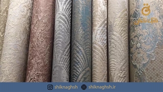 پرده ساتن پتینه کد 5796