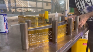 ساخت حروف برجسته- کارگاه هامن