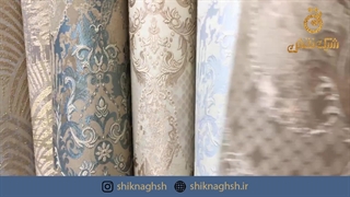 پرده ساتن پتینه کد 5818