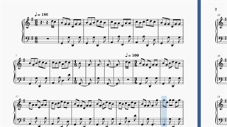 نت موسیقی 12