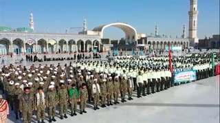 نماهنگ تجدید عهد نظامیان با حضرت حجت ارواحنا فداه در روز بیعت