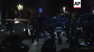 ویدیو فکر کنم مربوط به اسپانیا هست. شلیک گلولهی لاستیکی