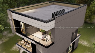 طراحی ویلای تریبلکس | انزلی | Villa design | modernvilla