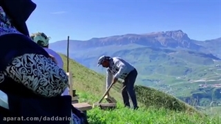 بریان کردن فیله گوسفندی درزیر زغال