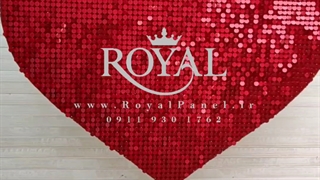 بکگراند قلب پولکی | بکگراند پولکی | استند پولکی |