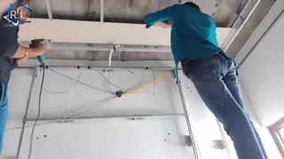 PVC Ceiling | How to install PVC Ceiling Panel |سقف پی وی سی ساده