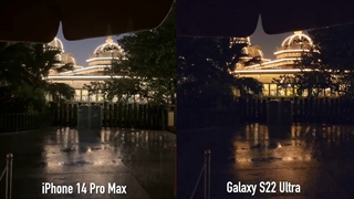مقایسه دوربین گوشی iPhone 14 Pro Max vs Galaxy S22 Ultra