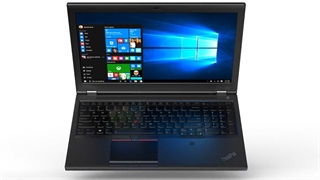 نمایی از لپ تاپ لنوو P52