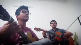 دو نوازی گیتار آهنگ دل نکن بهنام بانی (سهیل غلامی روچی)