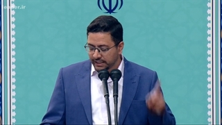 سخنان محمد تمنایی - مهندسی حمل و نقل - محضر رهبر معظم انقلاب