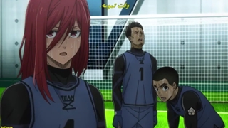 انیمه قفل ابی  Blue Lock قسمت 3 با زیرنویس فارسی چسبیده