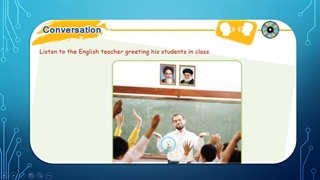 Conversation lesson 1 grade 7