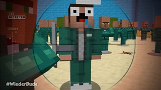 مسابقه ساخت مجسمه اسکویید گیم بین نوب پرو هکر گاد