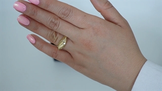 مدل انگشتر طلا بزرگ زنانه جدید