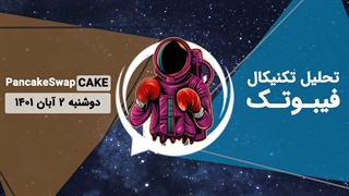 تحلیل تکنیکال (PancakeSwap(CAKE - فیبوتک - دوشنبه 2 آبان 1401